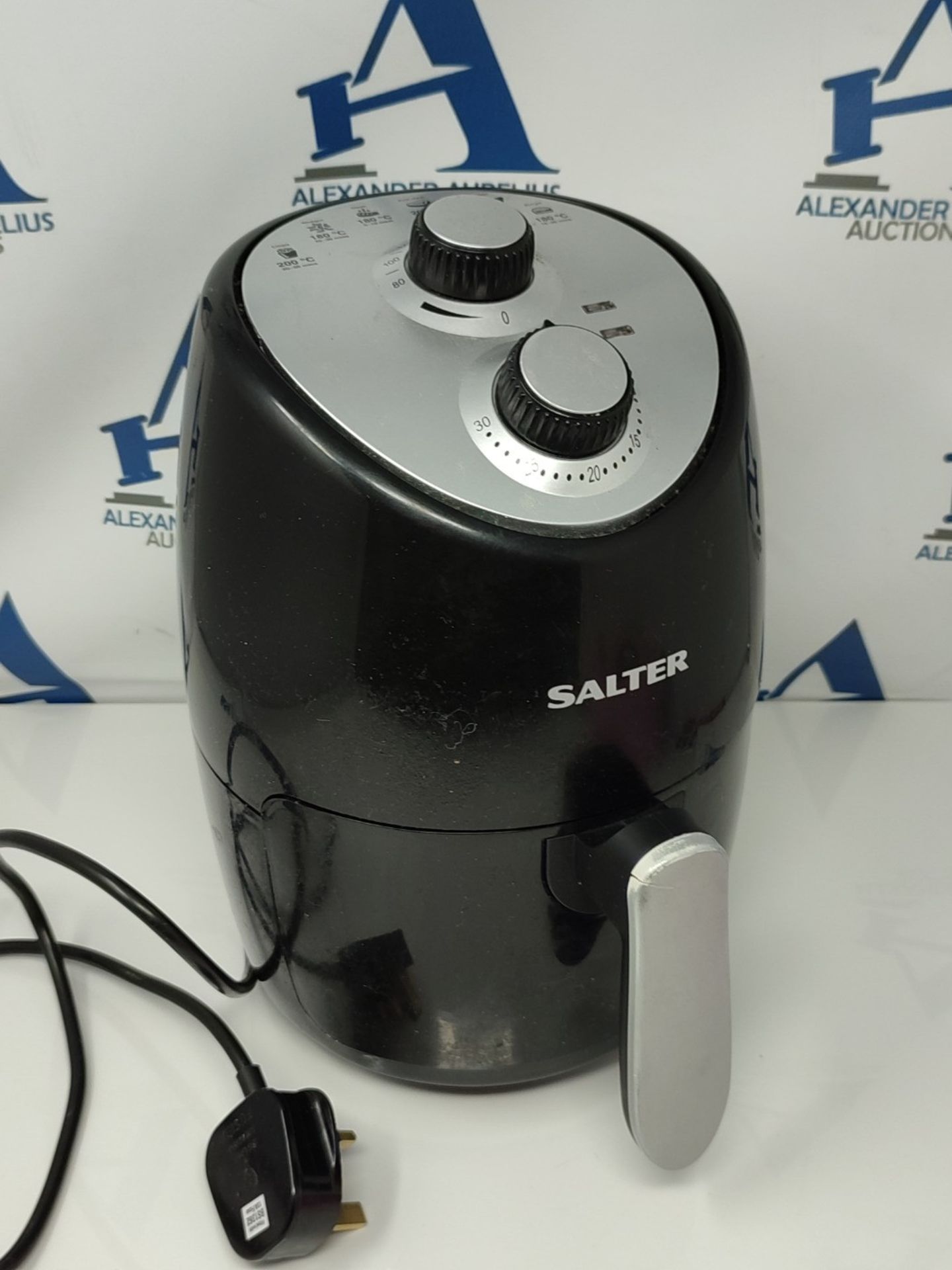 Salter EK2817 2L Compact Air Fryer - Hot Air Circulation, Removable Non-Stick Cooking - Image 3 of 3