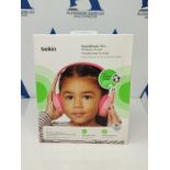 Belkin SoundForm Mini Kids Wireless Headphones with Built in Microphone, On Ear Headse