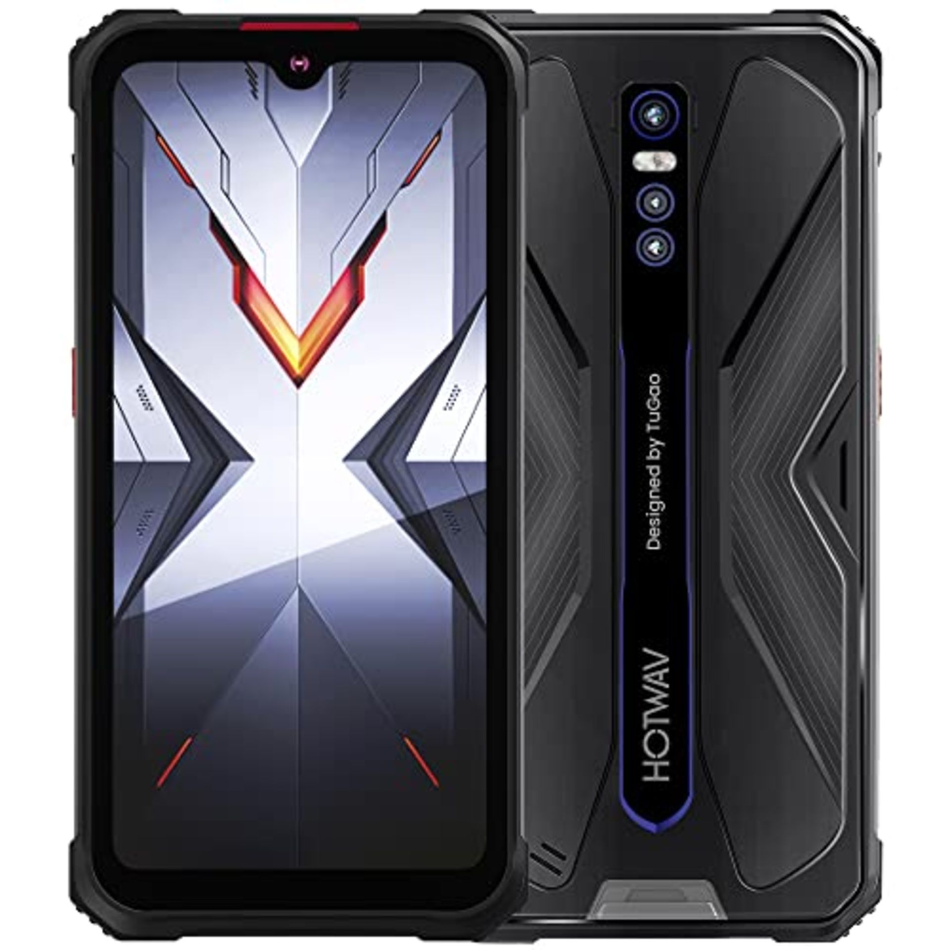 RRP £122.00 HOTWAV Cyber 9 Pro Outdoor Unlocked Smartphone, 8G + 128GB Android 11 IP68/IP69K Water