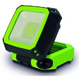 Luceco Compact Magnetic USB Charged Work Light, Green