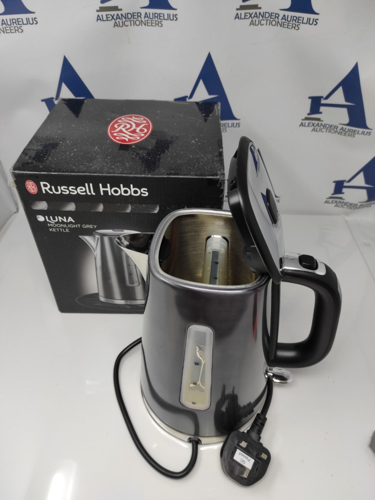 Russell Hobbs 23211 Luna Quiet Boil Electric Kettle, Stainless Steel, 3000 W, 1.7 Litr - Image 2 of 2