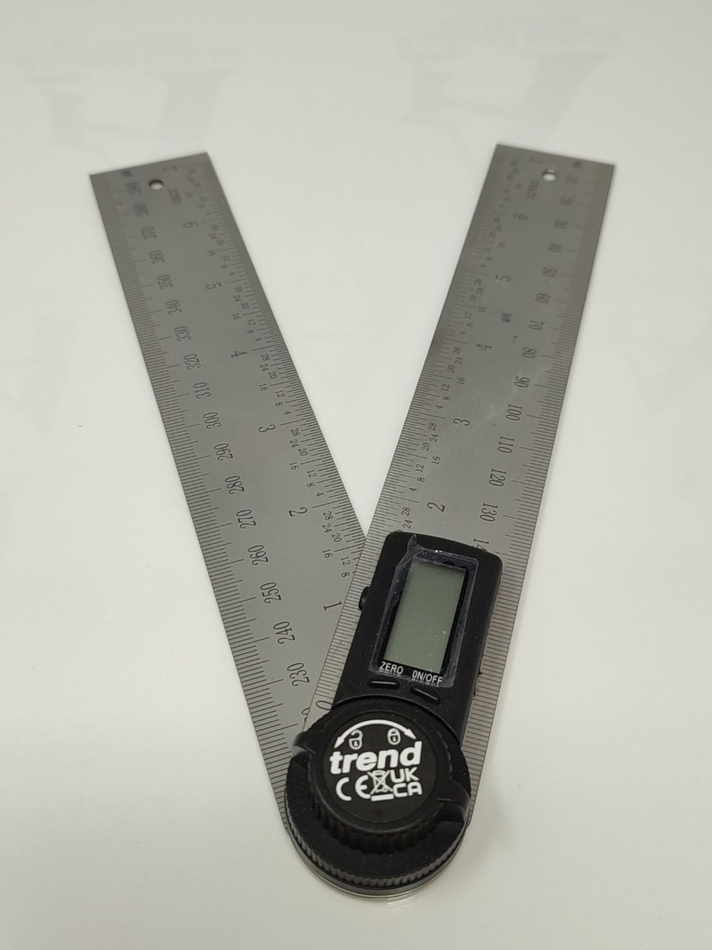 Trend 7 inch Digital Angle Finder Ruler, Precise Internal & External Measurements, DAR - Image 3 of 3