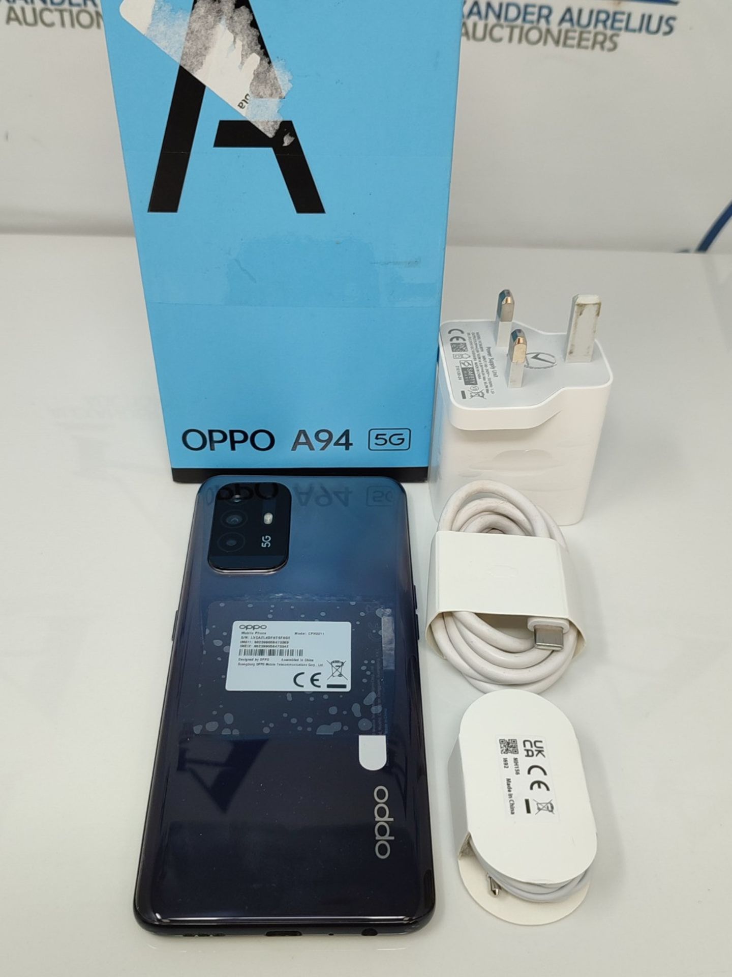 RRP £209.00 OPPO A94 5G - 8GB RAM and 128 +Extendable Storage SIM Free Smartphone (48MP AI Quad Ca - Image 2 of 2