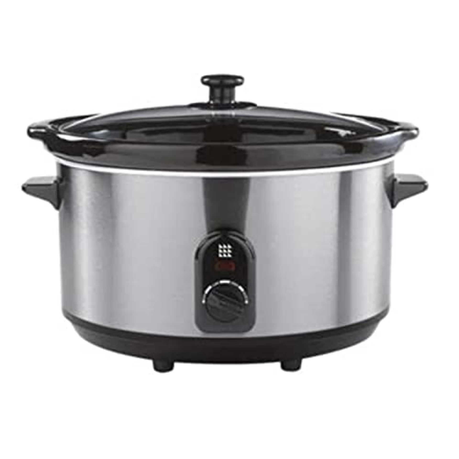 RRP £59.00 Lakeland Large Family Sized Electric Slow Cooker with Glass Lid, 6L