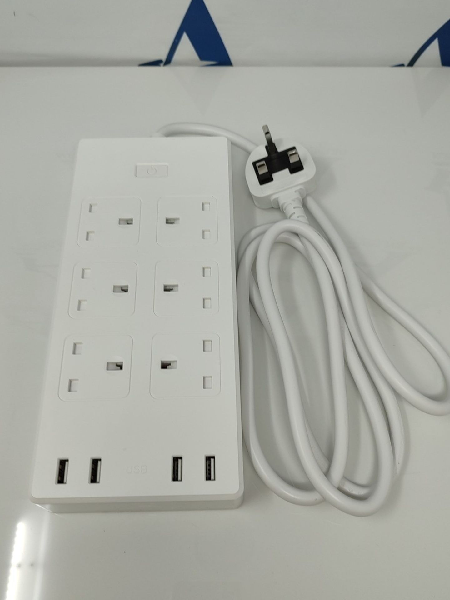 Meross Smart Power Strip, 6 AC Outlets and 4 USB Ports, smart extension lead alexa com