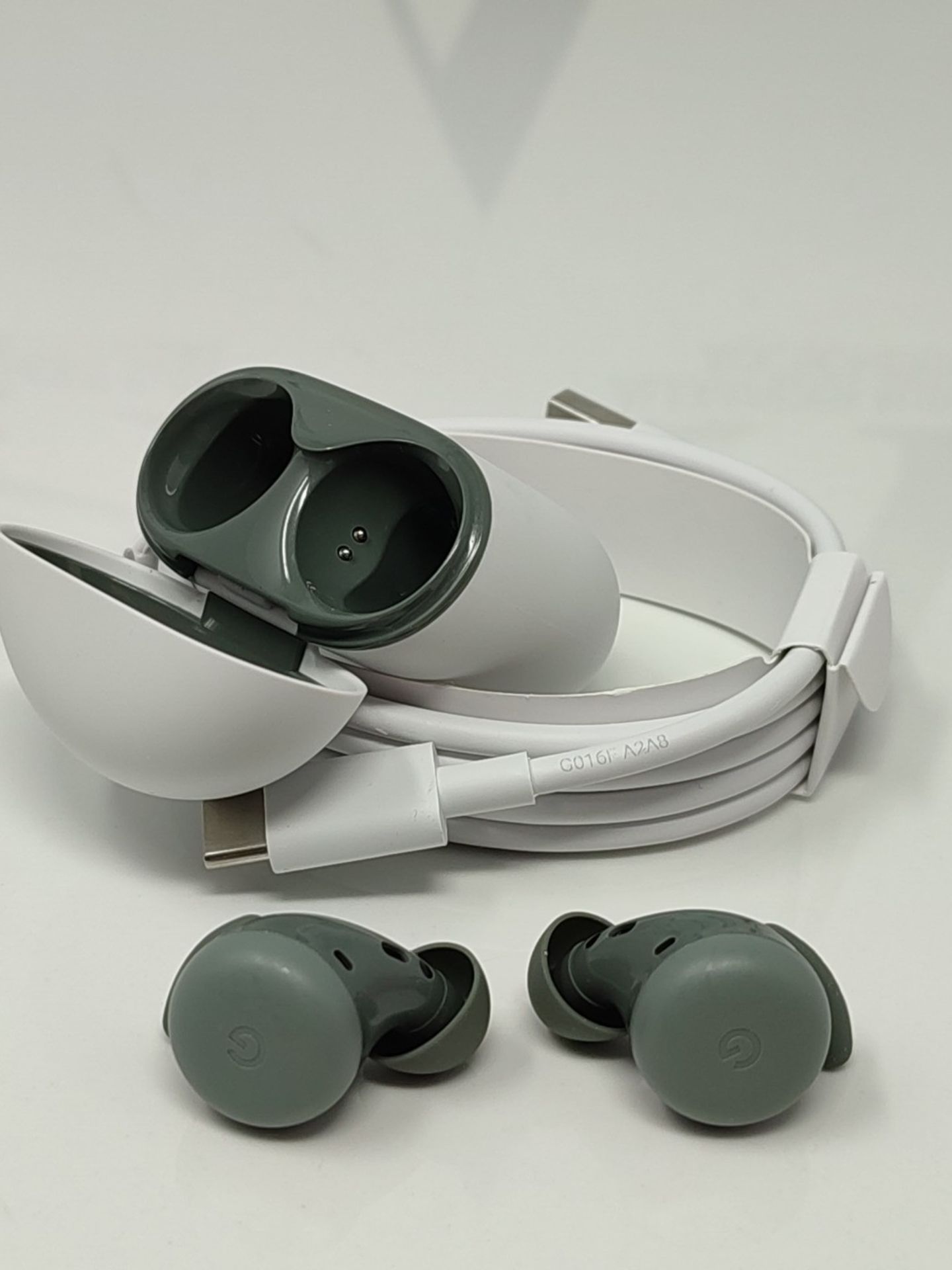 RRP £71.00 Google Pixel Buds A-Series  Wireless Earbuds, Dark Olive - Bild 2 aus 2