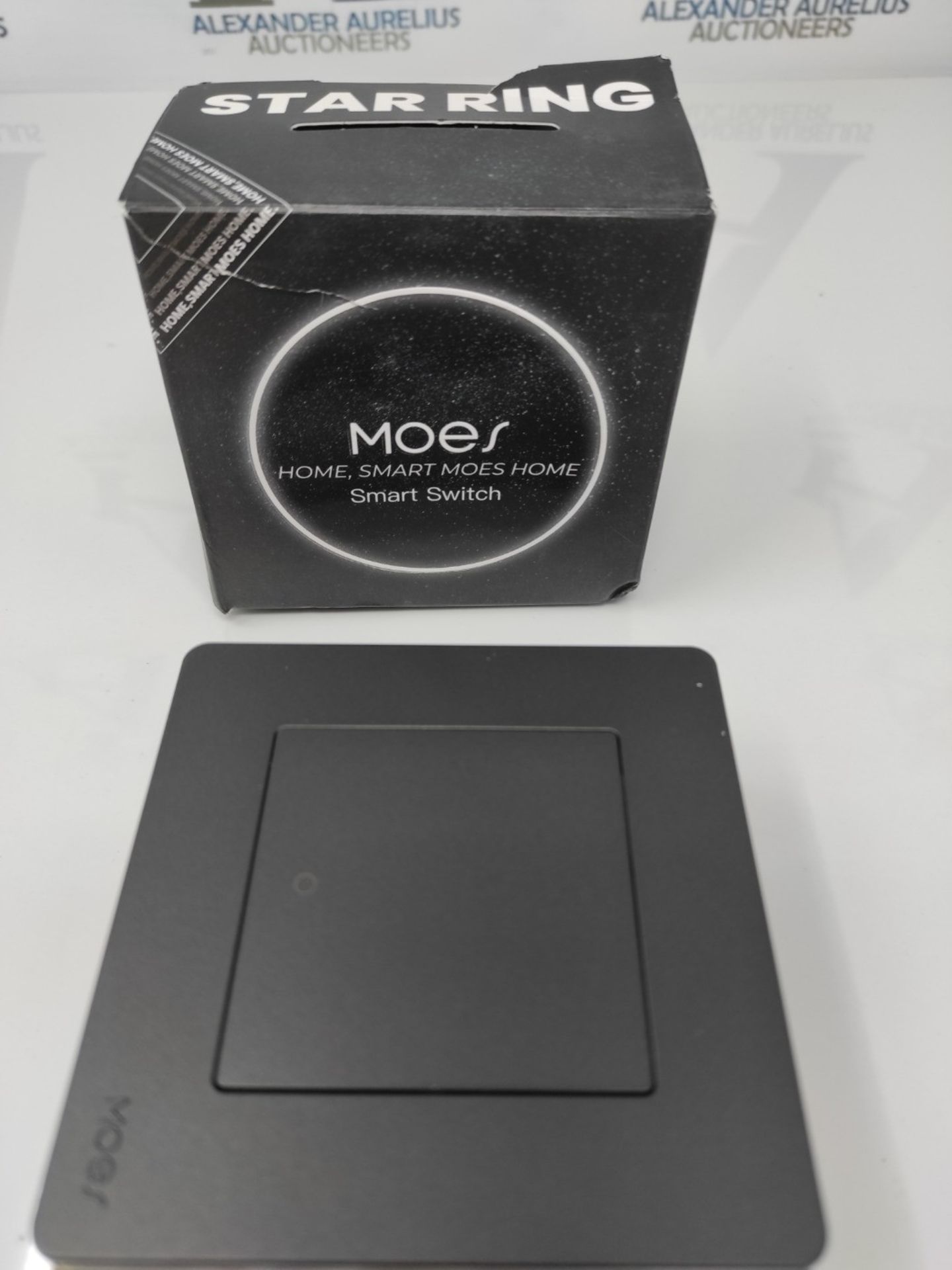 MOES ZigBee Smart Scene Switch with Star Ring Design - Requires MOES ZigBee Gateway, O