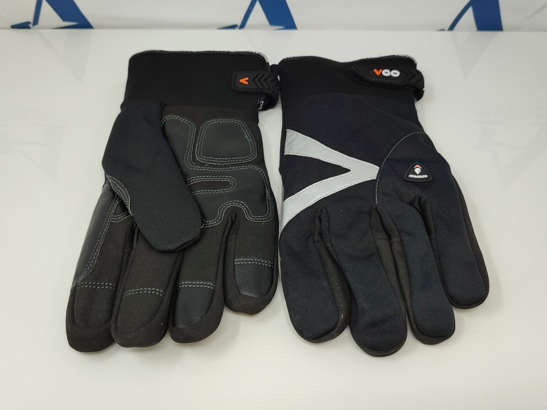Vgo... Winter Waterproof Work Gloves Touchscreen, Thermal Safety Working Gloves in Col