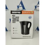 Geepas Electric Kettle, 2200W | Boil Dry Protection & Auto Shut Off | 1.7L Cordless Fa