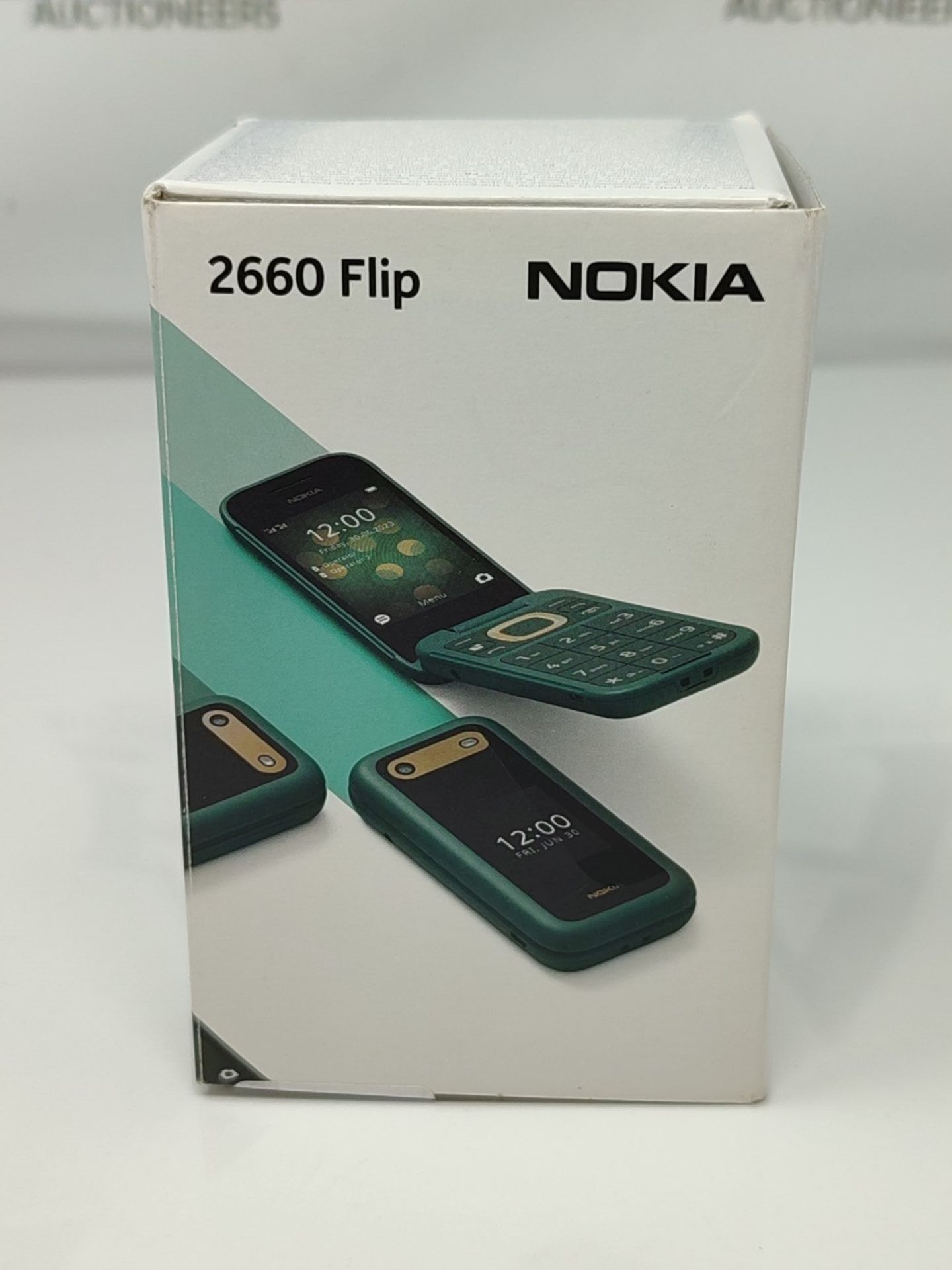 RRP £55.00 Nokia 2660 Flip Feature Phone with 2.8" display, 4G Connectivity, built-in camera, MP3 - Image 2 of 3