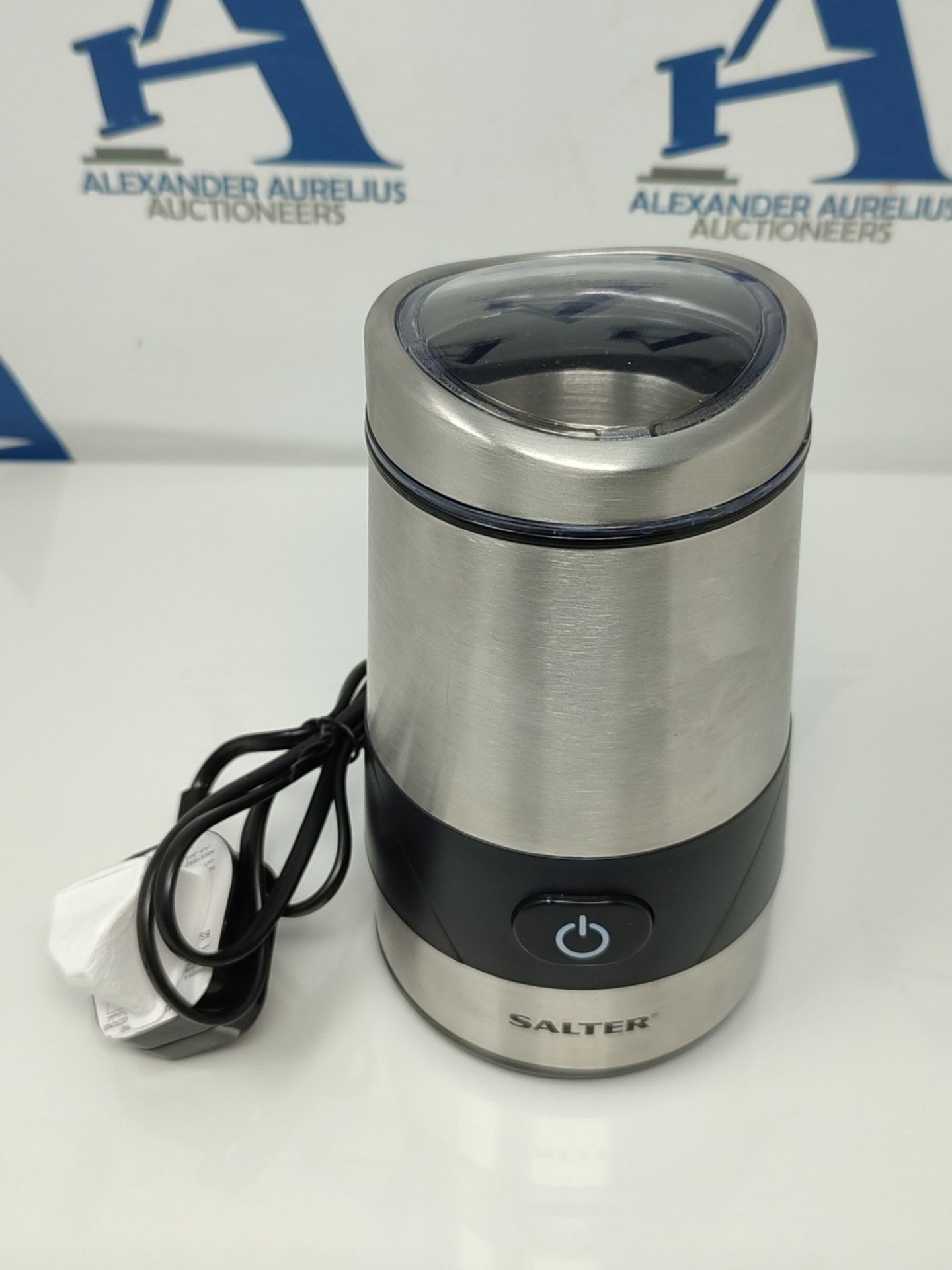 Salter EK2311 Electric Coffee & Spice Grinder  Stainless Steel Blade, 60g Coffee Be - Image 3 of 3