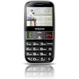 RRP £64.00 Emporia EUPHORIA 2.3" 90g Black, Silver - mobile phones (Single SIM, MiniSIM, Alarm cl