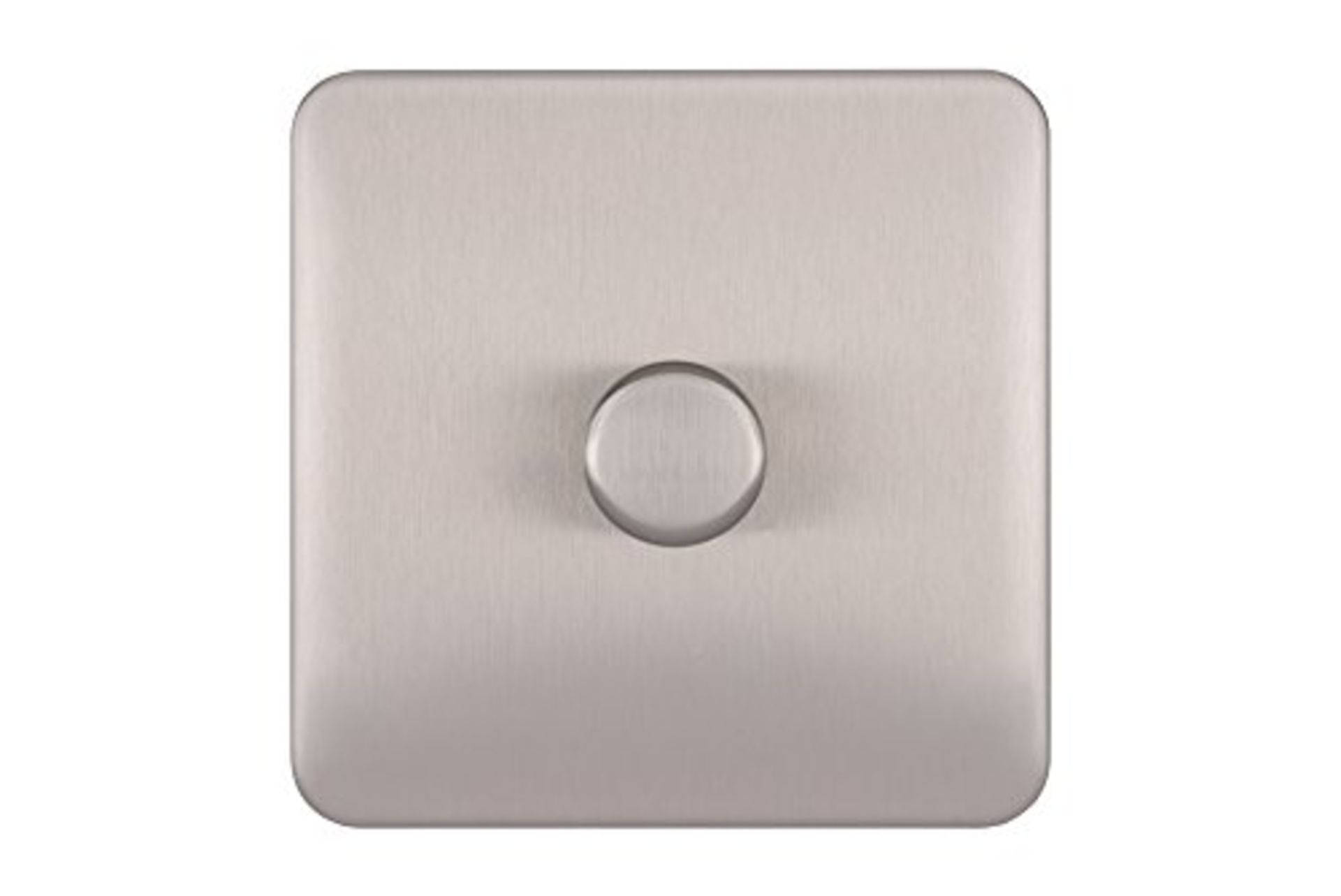 Schneider Electric Lisse Screwless Deco - Single Universal 2 Way Dimmer Light Switch,