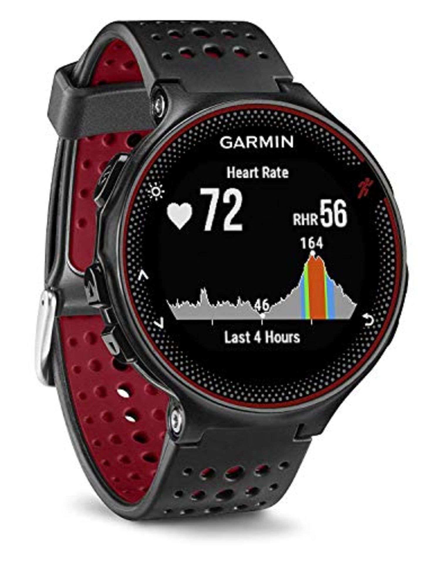 RRP £120.00 Garmin Forerunner 235 GPS Running Watch with Elevate Wrist Heart Rate and Smart Notifi