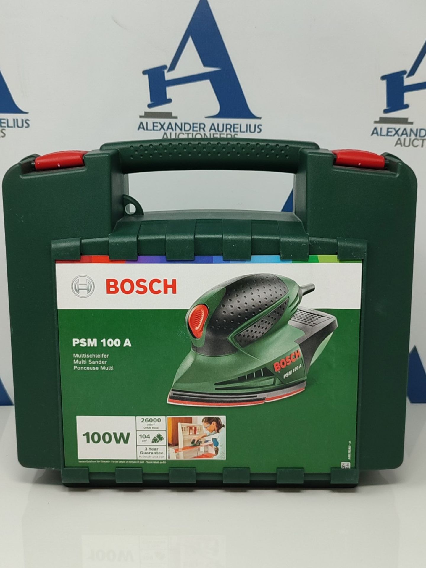 Bosch Home and Garden Multi Sander PSM 100 A (100 W, in case) - Bild 2 aus 3