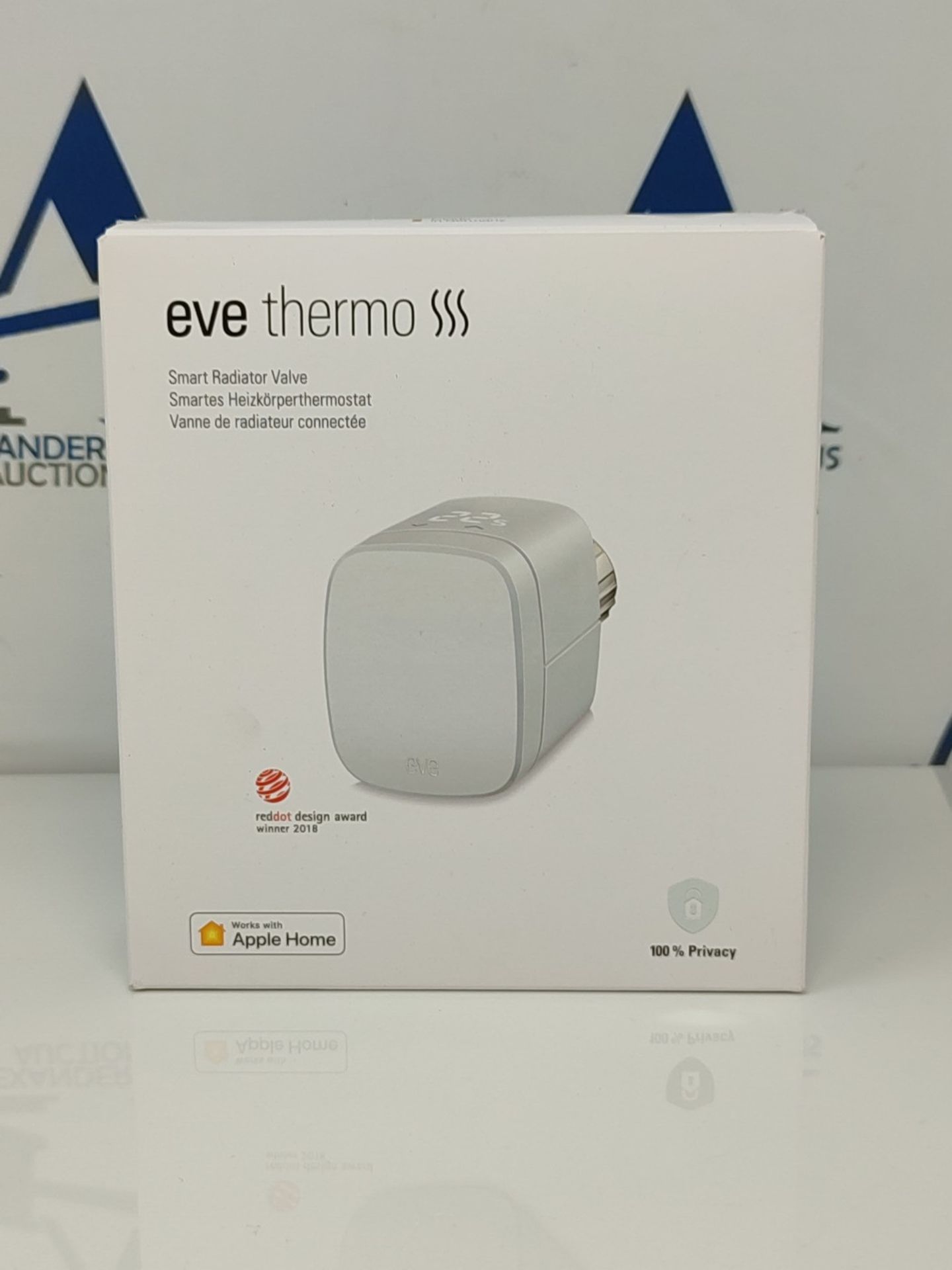RRP £69.00 Eve Thermo - Smart radiator valve with LED display, automatic temperature control, no - Image 2 of 3