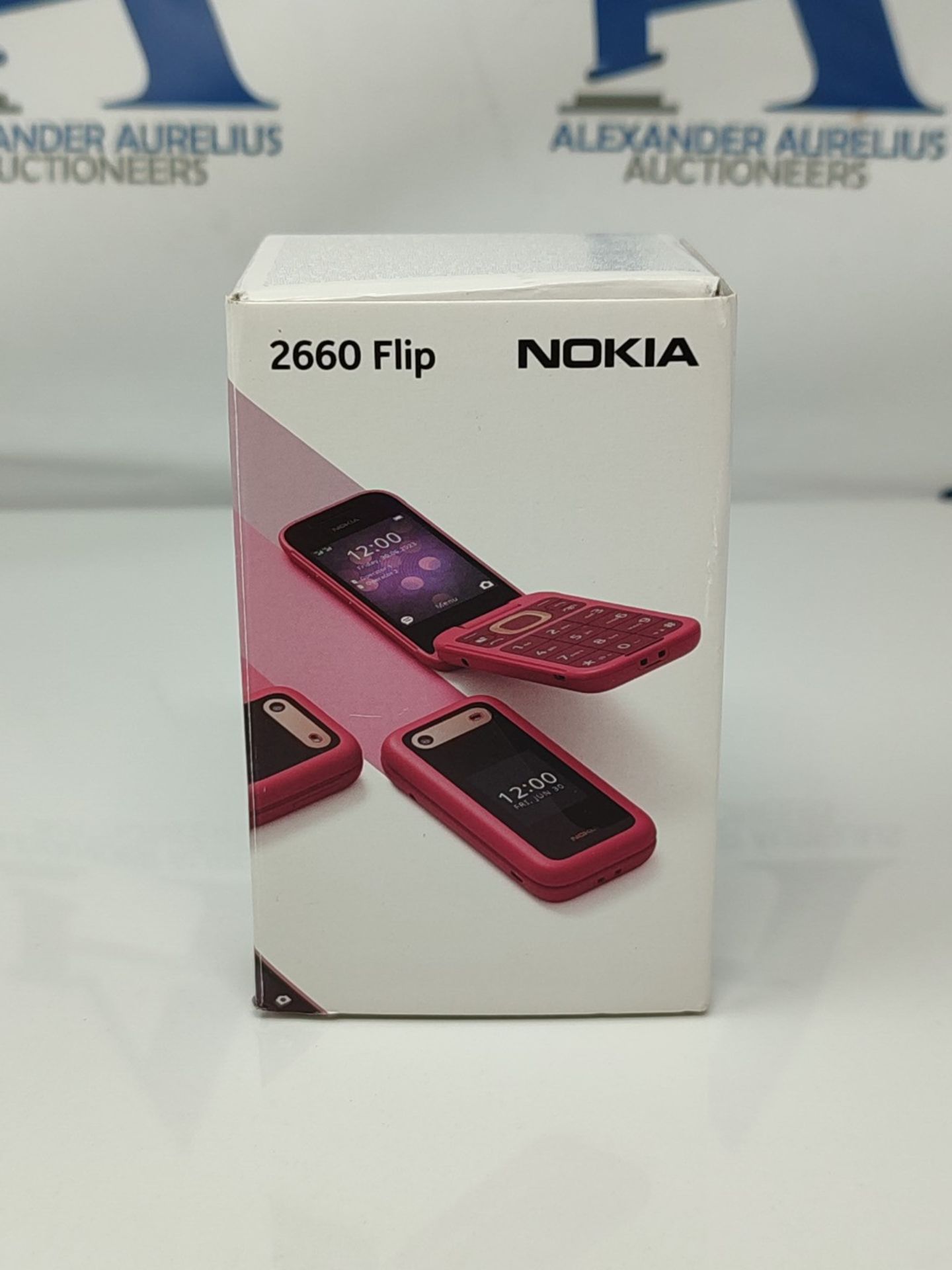 Nokia 2660 Flip Feature Phone with 2.8" display, 4G Connectivity, built-in camera, MP3 - Image 2 of 3