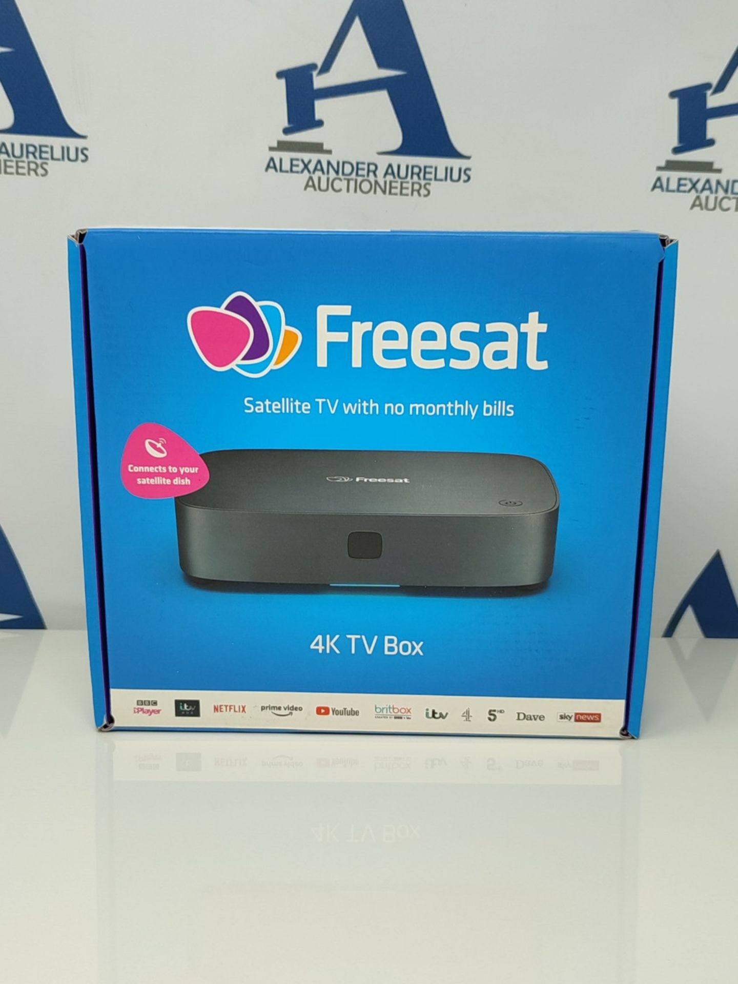 RRP £143.00 Freesat 4K TV Box (Non Recordable)