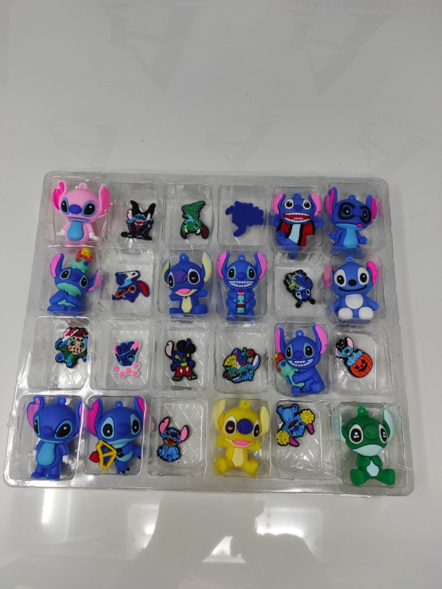 Mini figures Christmas Countdown Calendar, 2023 Cute Cartoon Advent Calendar, 24 Days - Bild 2 aus 2