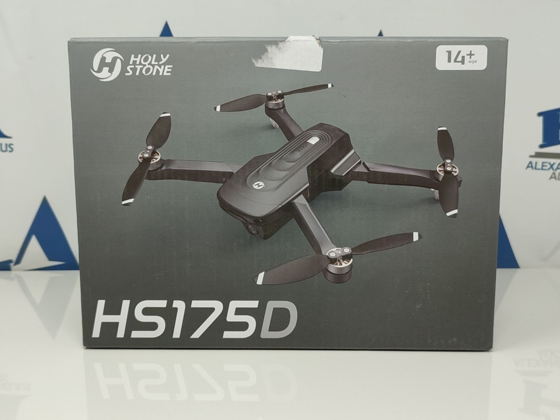 RRP £157.00 Holy Stone HS175D Foldable Drone with 4K Camera for Adults, RC Quadcopter with GPS Aut