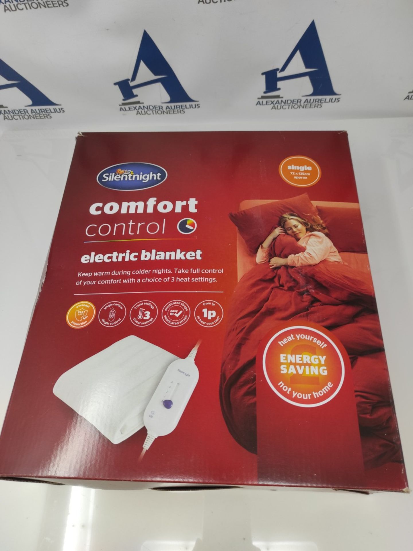 Silentnight Comfort Control Electric Blanket - Single - Bild 2 aus 3
