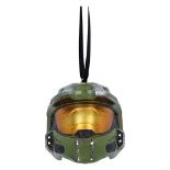 Nemesis Now Halo Master Chief Helmet Hanging Ornament 7.5cm, Resin, Officially License