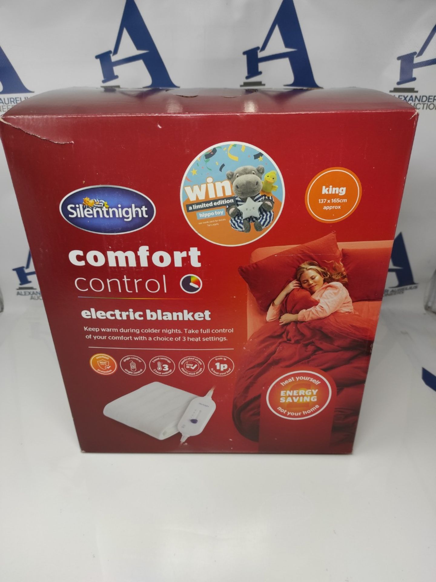 Silentnight Comfort Control Electric Blanket - Heated Electric Fitted Underblanket wit - Image 2 of 3