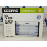 Geepas Fly and Insect Killer | Powerful Fly Zapper 20W UV Light | Electric Indoor Bug