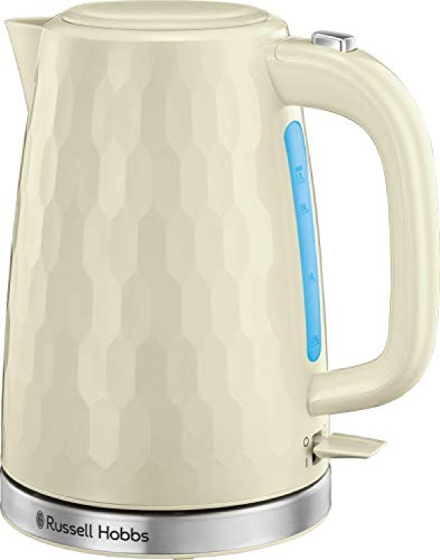 Russell Hobbs 26052 Cordless Electric Kettle - Contemporary Honeycomb Design with Fast