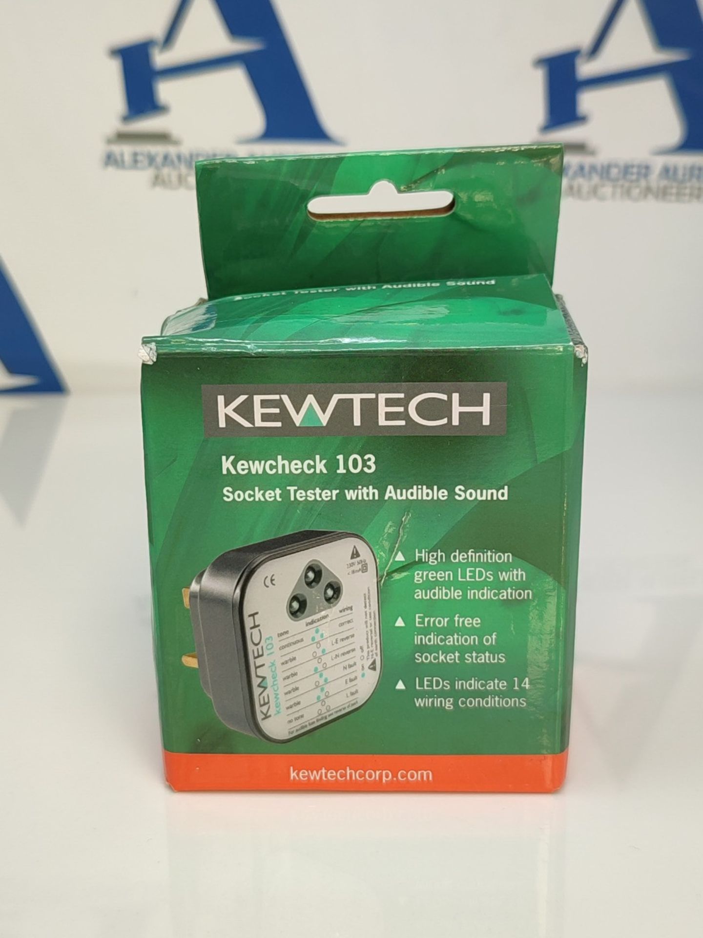 Kewtech KEWCHECK103 Mains Wiring Socket Tester - Image 2 of 3