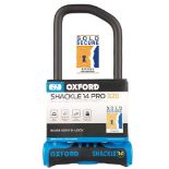 Oxford LK322 Shackle14 Pro U Sold Diamond Award High Security Bicycle Lock (320mm x 17