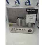 RRP £86.00 EUHOMY Ice Maker Machine Countertop Ice Cube Maker with Portable Handle, 9 Ice Cubes i