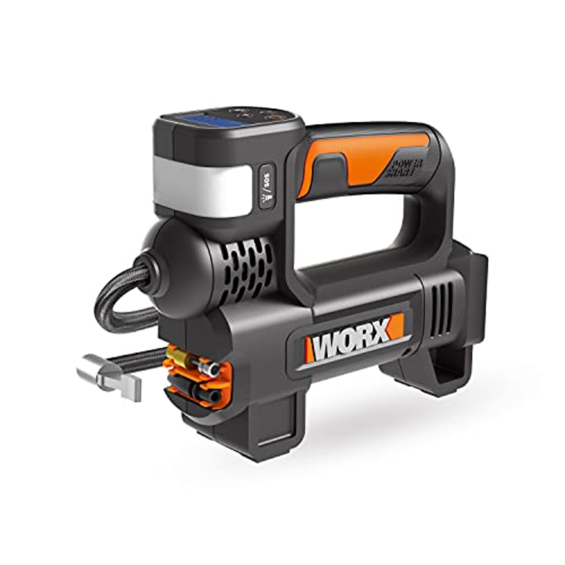 RRP £70.00 WORX WX092.9 18V (20V MAX) Inflator 4 in 1 Tool - (Tool only - Battery & Charger Sold