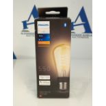 Philips Hue WeiÃxes Filament Single Smart LED ST64 GlÃ¼hbirne [E27 Edison Schraube