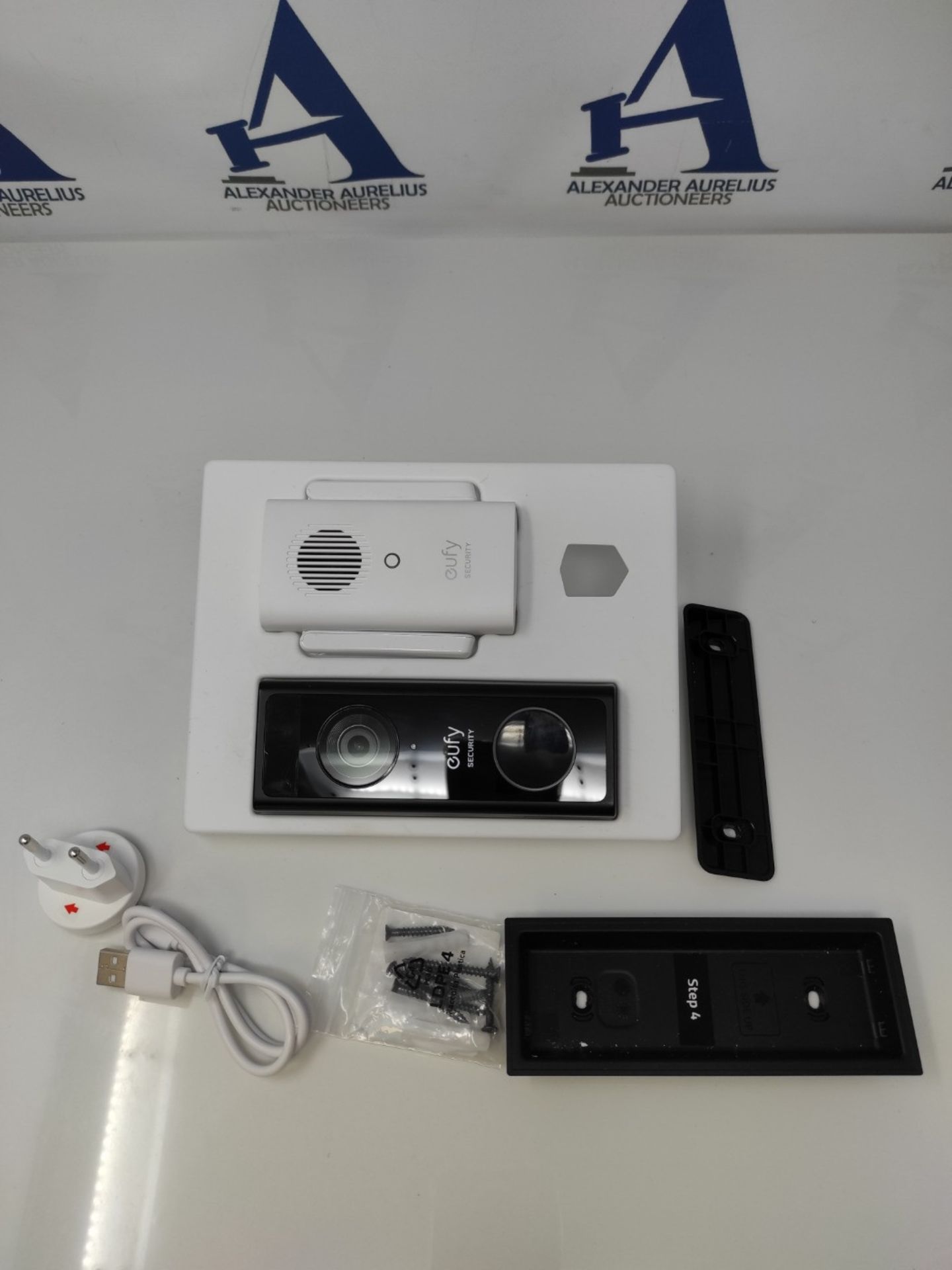 RRP £55.00 eufy Security Video Doorbell Wireless C210 (S200) Battery Kit with Chime, Wi-Fi Connec - Bild 2 aus 2