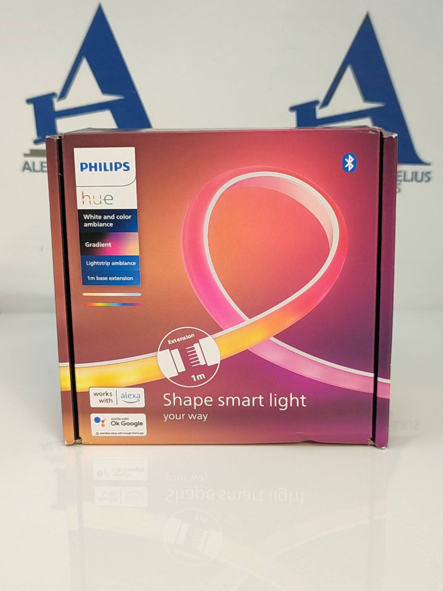 RRP £54.00 Philips Hue NEW Gradient Light Strip 1m Extension. For Syncing with Entertainment, Med - Bild 2 aus 3