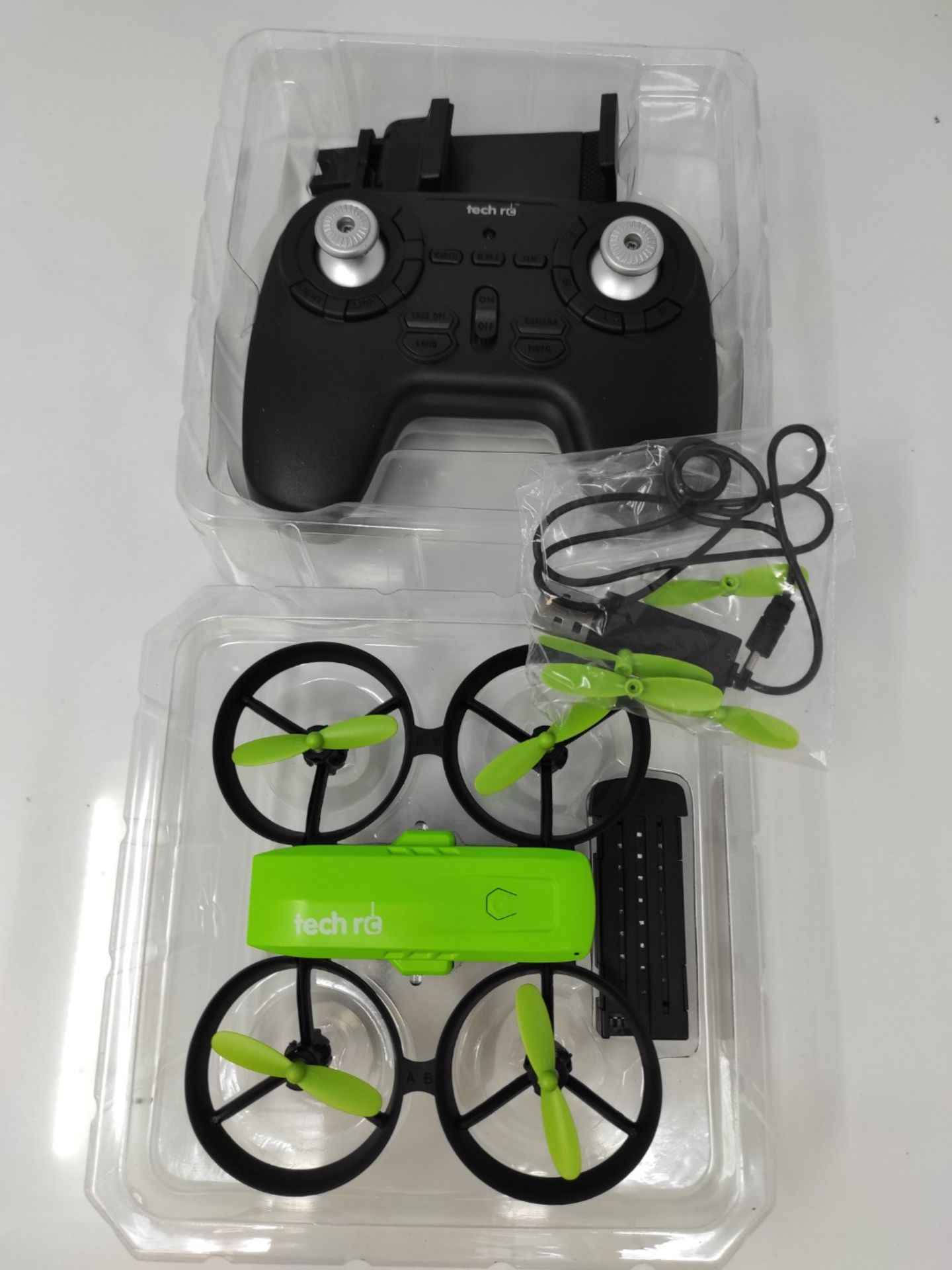 Mini Drone with HD Camera Wifi FPV Drone with 2 Batteries, 3D Flips, App Control Gravi - Image 2 of 2