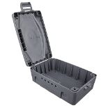 Masterplug WBX-MS Weatherproof Electric Box for Outdoors, 345 x 220 x 126.5 mm, Grey