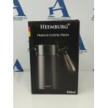 Heemburg French Press Thermal Coffee Maker Cafetière Thermo Double Wall Insulated Vac