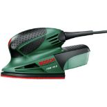 RRP £51.00 Bosch Home and Garden Multi Sander PSM 100 A (100 W, in case)
