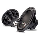 Juice Car Audio JS12 Series Car Subwoofer With Enclosure, Single Voice Coil Bass Speak