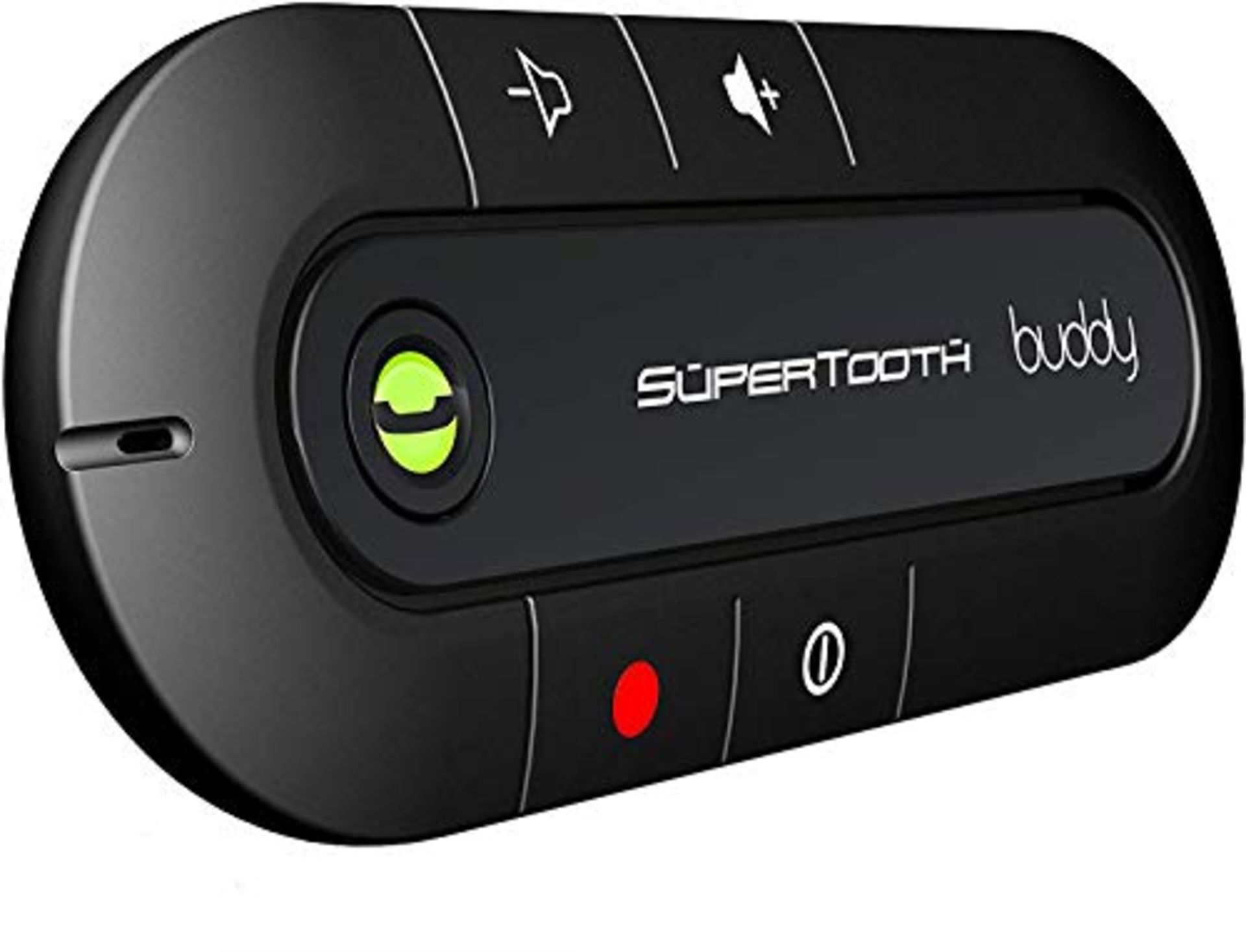 SuperTooth Kit-voiture mains libres Bluetooth pour pare-soleil Buddy - Noir