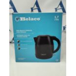 Belaco Electric Kettle Stainless Steel Housing 1.7L Fast Boil Cordless 360° Rotation