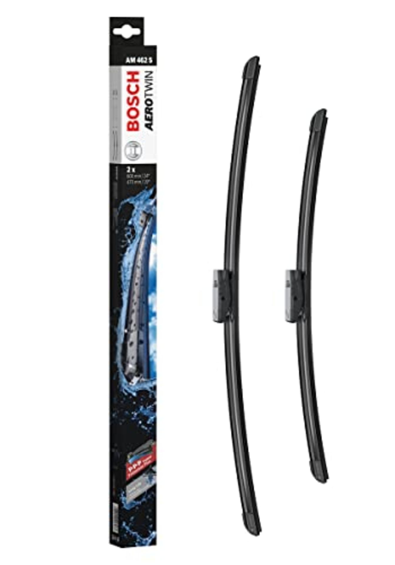 Bosch Wiper Blade Aerotwin AM462S, Length: 600mm/475mm - Set of Front Wiper Blades - O
