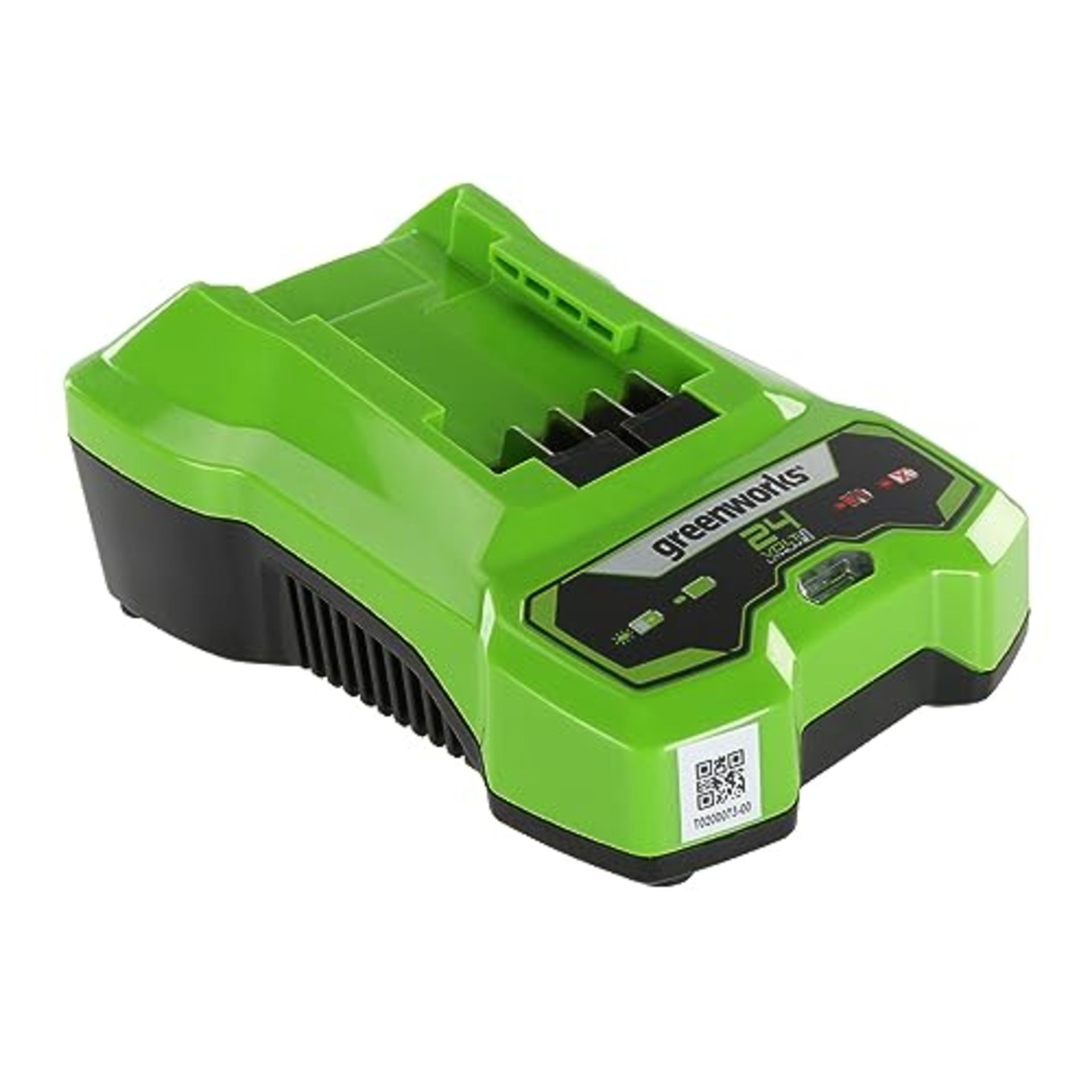 Greenworks 24V Battery Charger. Suitable for all Batteries of the 24V Greenworks Serie