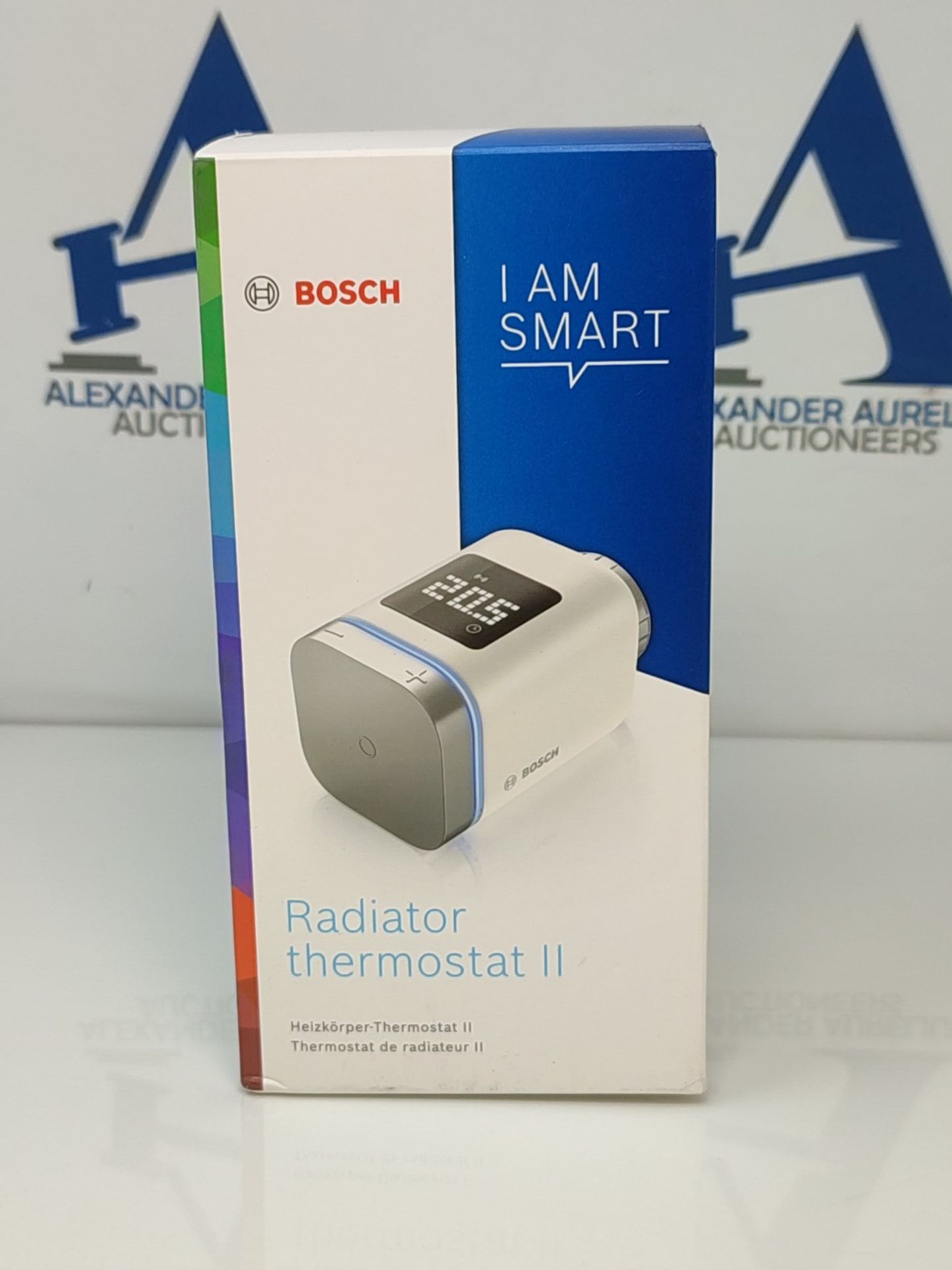 RRP £78.00 Bosch Smart Home radiator thermostat II, smart thermostat with app function, compatibl - Image 2 of 3