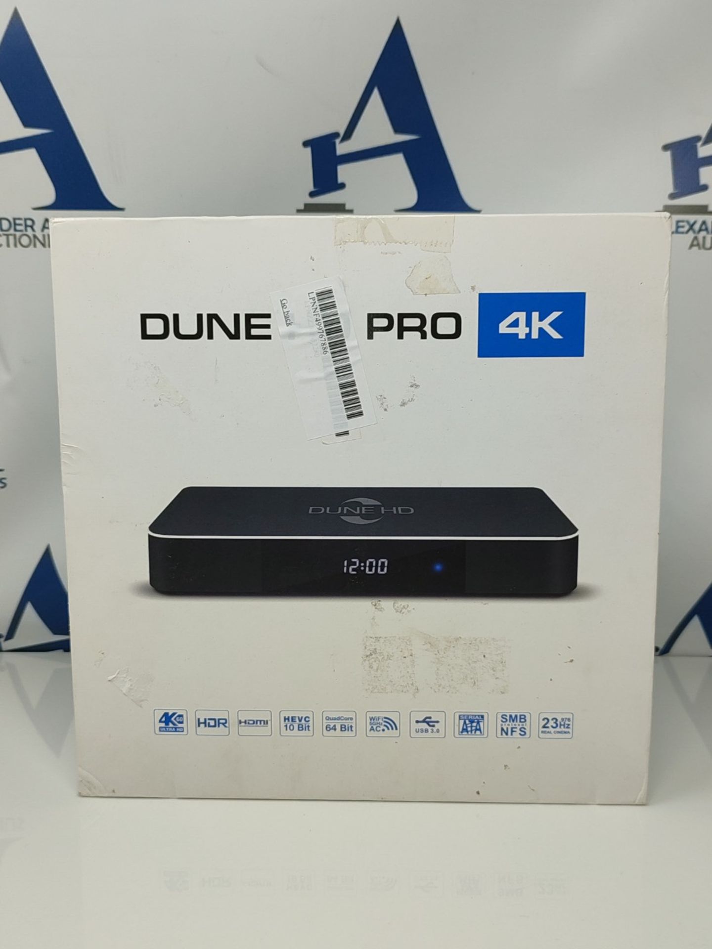 RRP £199.00 Dune HD Pro 4K Multimedia Player (4Kp60, HDR, BT.2020, HDMI 2.0a)-Black - Image 2 of 3