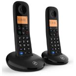 BT Everyday Cordless Landline House Phone with Basic Call Blocker, Twin Handset Pack