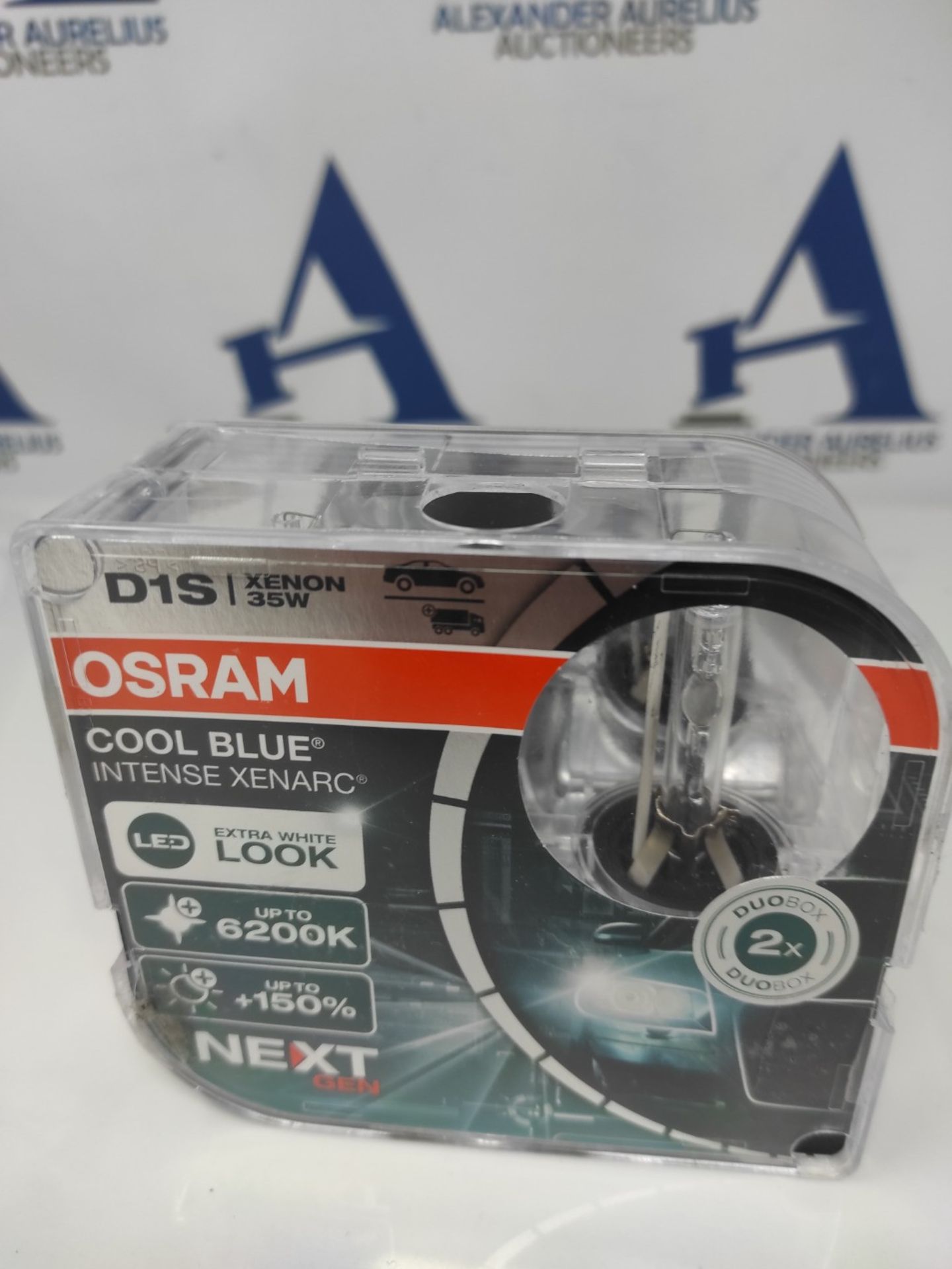 RRP £109.00 OSRAM XENARC COOL BLUE INTENSE D1S, +150% more brightness, up to 6,200K, xenon headlig - Image 2 of 2