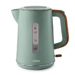 Tower T10037JDE Jug Kettle with Rapid Boil, 3000W, Jade Green, 1.7 L